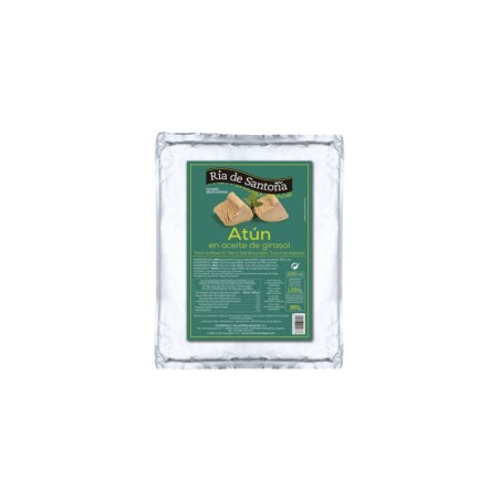 Atún en bolsa en aceite de girasol Ría de Santoña 1000g
