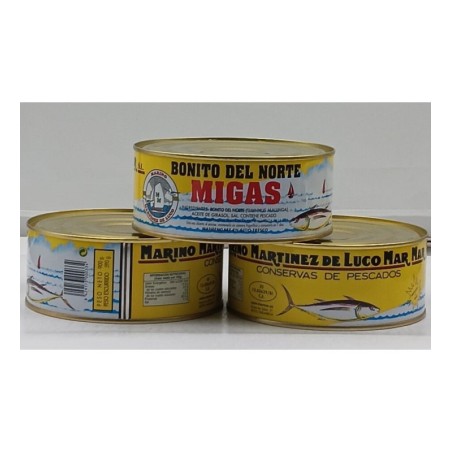 Migas Bonito del Norte en Aceite de Girasol RO-900 Marmar