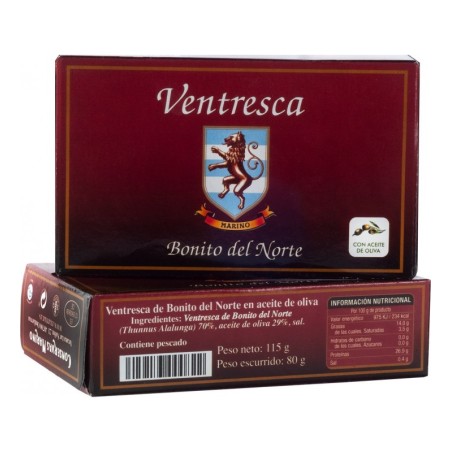 Ventresca Bonito del Norte aceite oliva Marmar OL 120