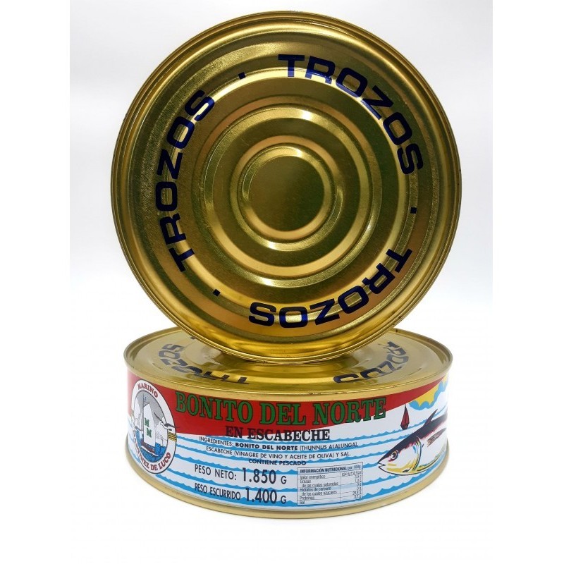 Bonito del Norte escabeche Trozos Marmar RO 1800