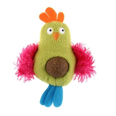 Peluche Pájaro con Bola de Catnip para Gatos