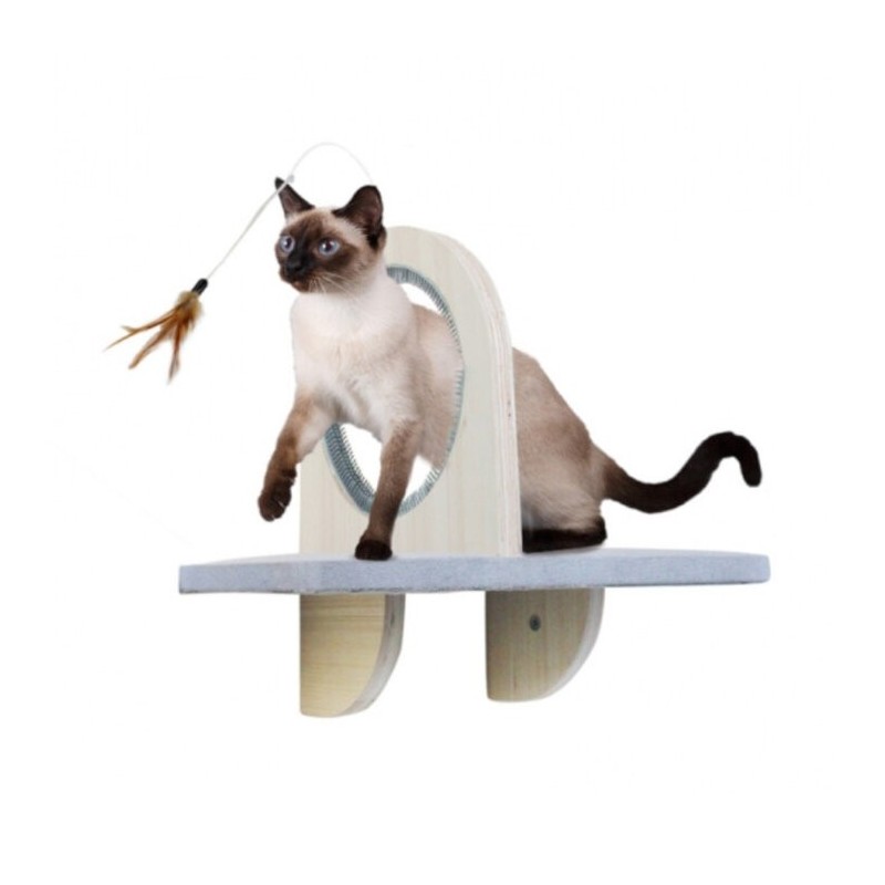 Juguete para gatos con plataforma